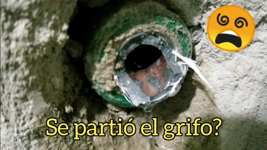 Cómo actuar ante la rotura de un grifo